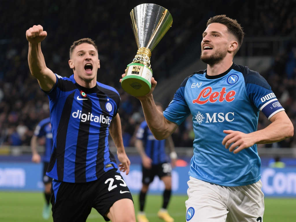 【早报】意甲争冠激烈！那不勒斯紧追国米，仅差3分